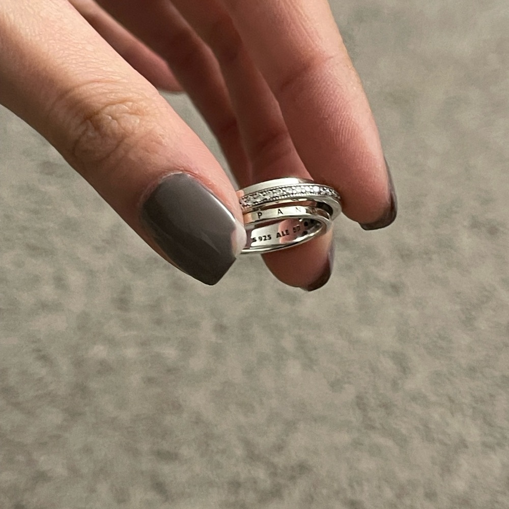 PANDORA RING SIZE 5 - Picture 7 of 8